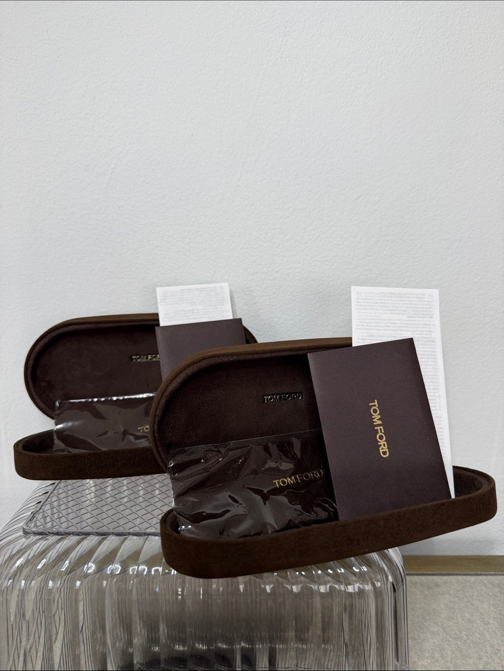 Tom Ford Sunglasses Case x2